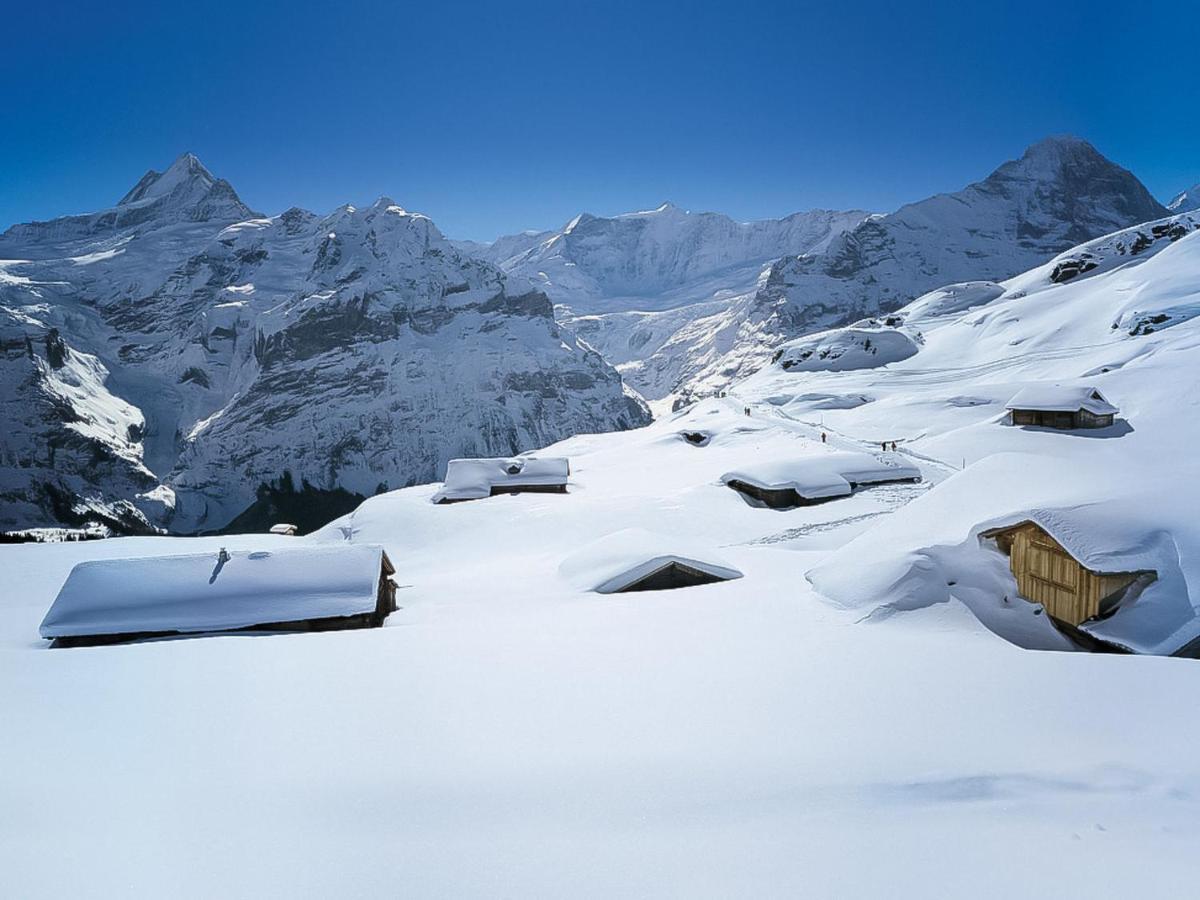 Apartment Chalet Abendrot Apartments-29 By Interhome Grindelwald Exterior photo